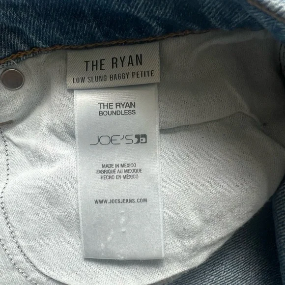 JOE’S THE RYAN PETITE LOW SLUNG BAGGY Sz 27 - Picture 12 of 13